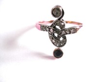 Anello stile liberty oro - anello,