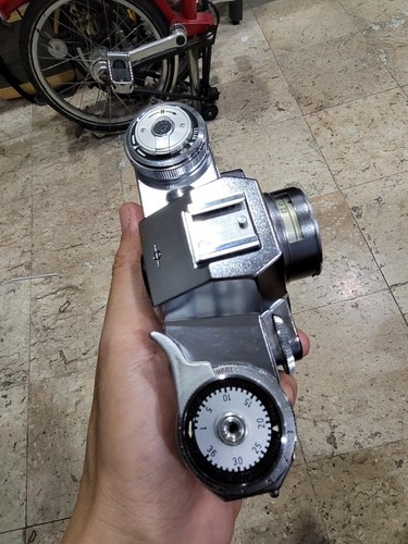 Macchina fotografica contarex - macchina,