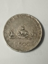 500 Lire Arg. Tre Caravelle