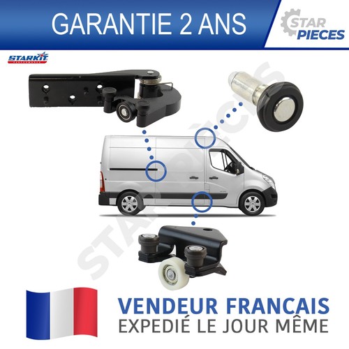 Kit roulette porte coulissante - roulette,
