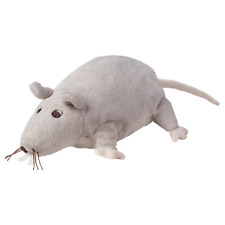 IKEA Rat GOSIG RÅTTA • Peluche Ratta Grigio 9" • Peluche Grigio 23cm Bambini/Cani Nuovo con etichette