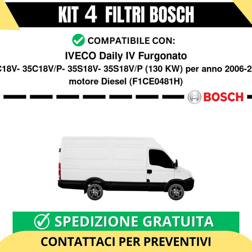 Kit bosch filtri - 4,