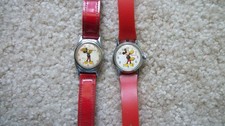 DUE orologi Disney-Rari Vintage Ingersoll Topolino. anni '60