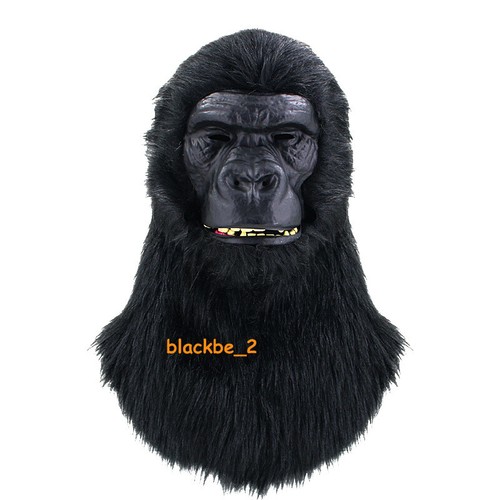 Maschera testa gorilla a - maschera,