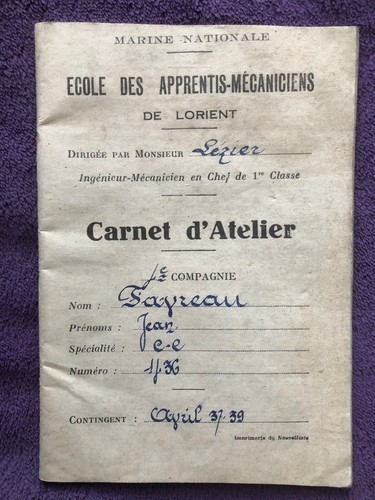 Carnet atelier marin - carnet,