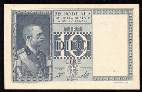 Biglietto stato dieci 10 - di,
