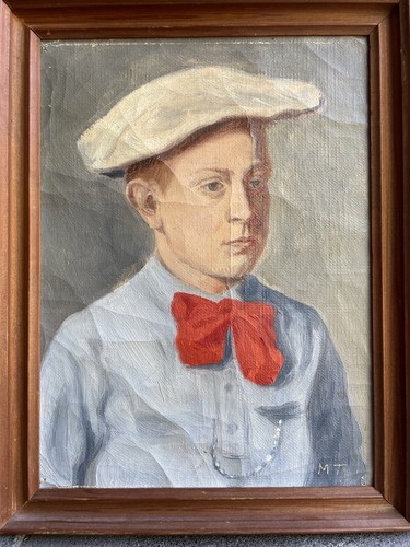 Impressionista ritratto - impressionista, di