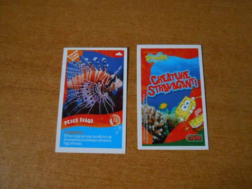 Figurina card spongebob - spongebob, crai