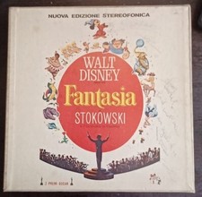 FANTASIA MUSICA WALT DISNEY  L. STOKOWSKI ORCHESTRA FILADELFIA BOX 3 VINILI LP