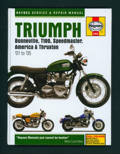 Triumph 790 865 haynes manuale - triumph,