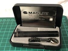 MAGLITE SOLITAIRE Classic NERO  Pila Torcia Solitaire Mag Lite in cofanetto