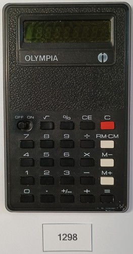 Calcolatrice 1298 olympia lcd - calcolatrice,