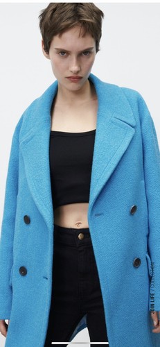 100 authentic zara blue - 100%,