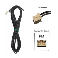 Antenna FM 2 PIN per impianto