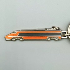 Vintage TGV Train Keychain