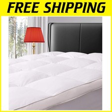 Coprimaterasso in piuma d'oca