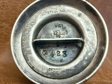 VINTAGE GEORG JENSEN GERMANY #423 ARGENTO STERLING 925.S PEPE SHAKER