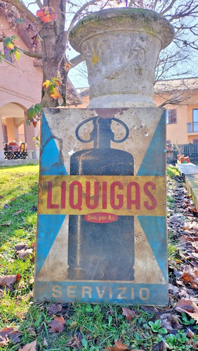 Insegna servizio liquigas - insegna,