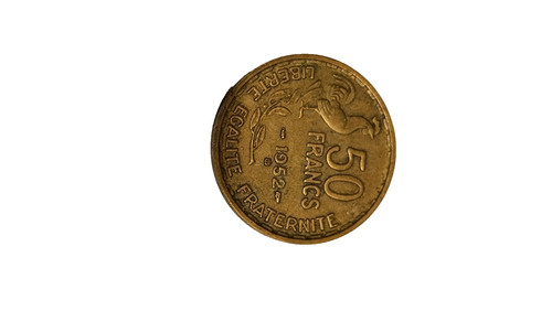 Moneta francs 1952 - moneta,