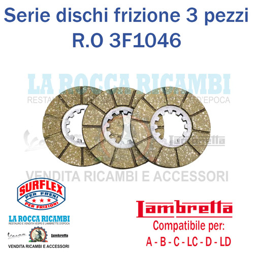 Dischi frizione - dischi, 3