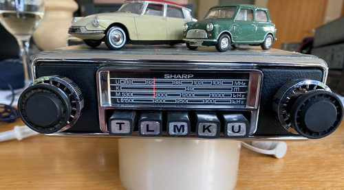 Autoradio epoca anni 70 - fm,