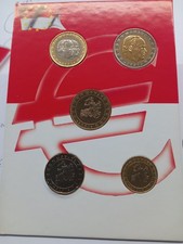 MONACO SERIE DI 5 MONETE 2001