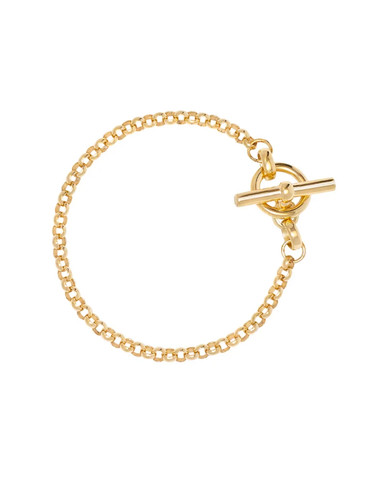 Bracciale catena rolo link - bracciale,