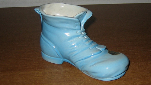 Vaso miniatura capodimonte - vaso,