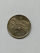 MONETA 500 LIRE "Bighe"
