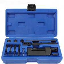 Kit Smontaggio Riparazione Catena Moto Set Rivettatura Catene Motocicli 13 Pezzi