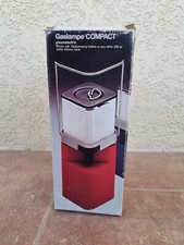 Lanterna A Gas Da Campeggio Total Camping design COMPACT Piezo versione blu