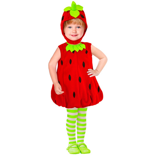 Vestito carnevale fragola - carnevale,