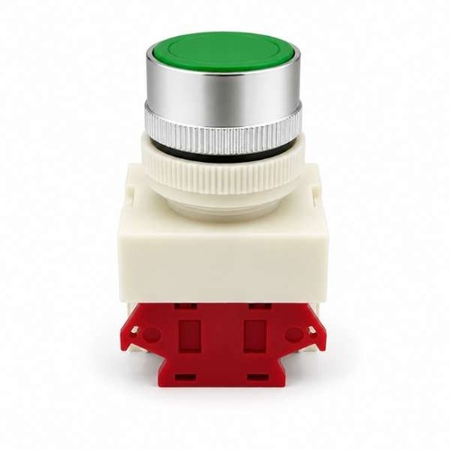Pulsante verde mm per - verde,