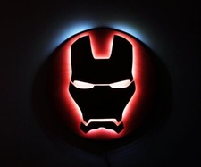 Lampada parete iron man - da,