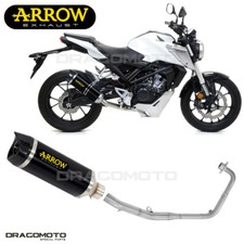 Impianto completo HONDA CB 125 R 2020 ARROW ALU Nero CC THUNDER