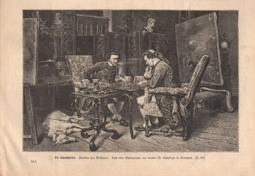 Stampa antica gioco degli - stampa, il