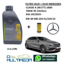 FILTRO OLIO E OLIO ORIGINALE