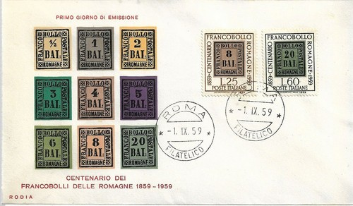 Fdc rodia francobolli delle - francobolli,