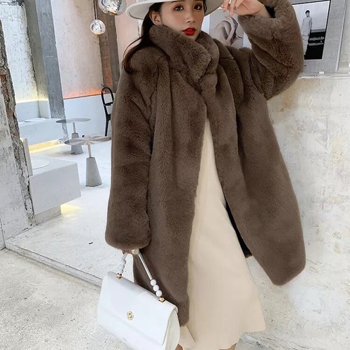 Giacca cappotto pelliccia - cappotto,
