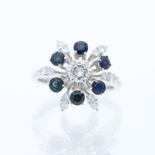 Anello vintage diamanti