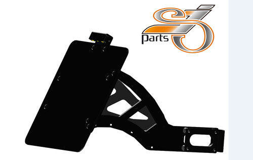 Supporto targa laterale - supporto, adatto