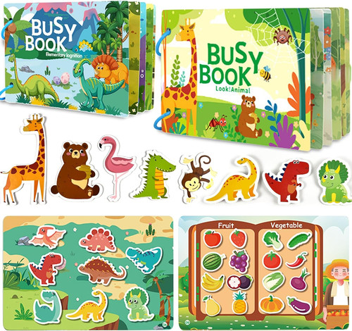 Libro montessori interattivo - libro,