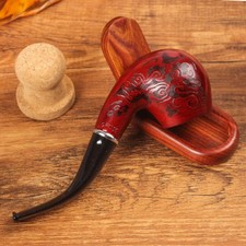 Pipa tabacco in legno massello