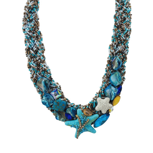 Collana bohémien mosaico - collana, "mosaico