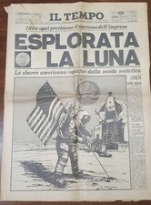 ESPLORATA LA  LUNA  il tempo