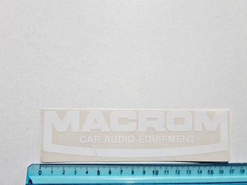 Macrom car audio equipment - car,