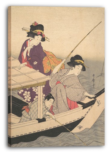 Tela cornice kitagawa - kitagawa, utamaro
