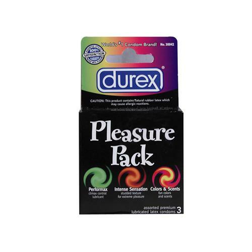 Durex pleasure pack - (3, pack)