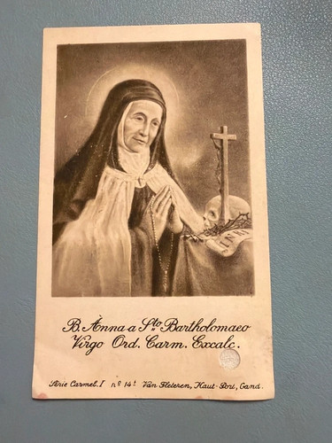 Santino antico reliquia - , b
