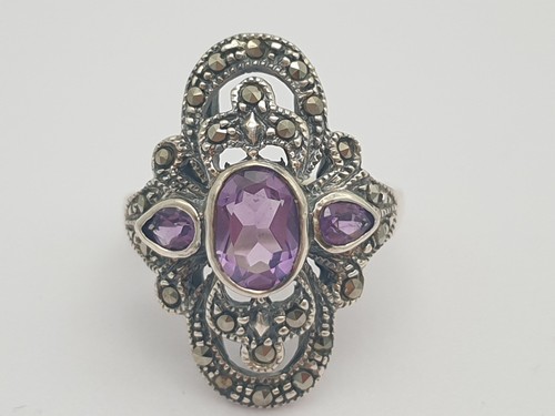 Anello amethyst argento - in,